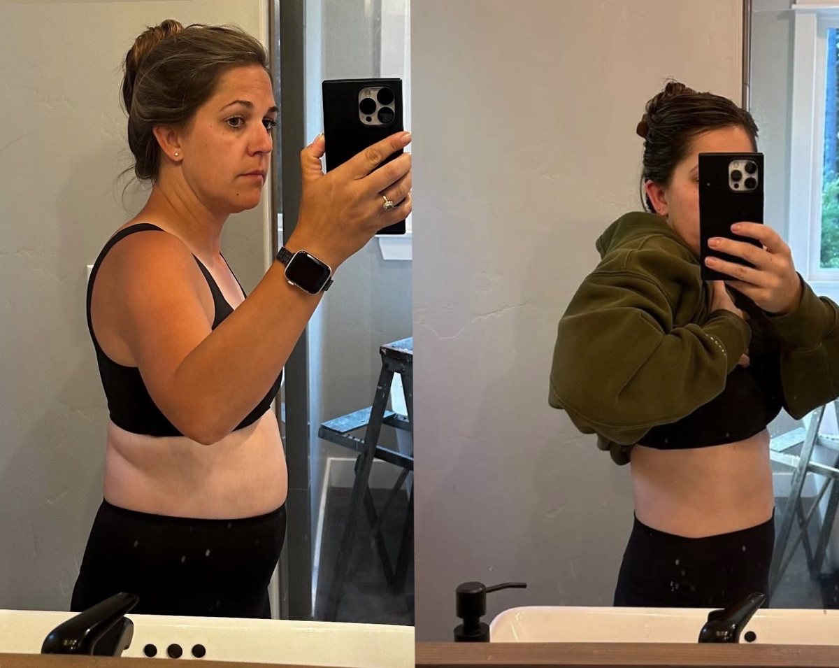 before and after transformation